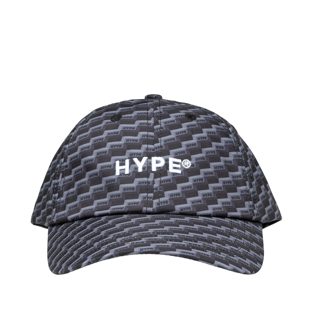 HYPE Monogram 6 Panel Baseball Cap