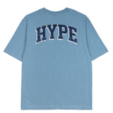 Indigofera Block Tee | Blue