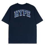 Indigofera Block Tee | Navy