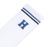 Seasonal Long Sock | White/Black