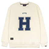 Signature Collegiate Crewneck | Off White