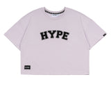 Signature Collegiate Crop Top | Purple