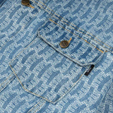 Signature Collegiate Denim Jacket | Light Denim