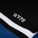 Signature Collegiate Rugby Polo Tee | Black