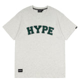 Signature Collegiate Tee | Light Heather Grey
