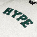 Signature Collegiate Tee | Light Heather Grey