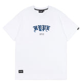 Signature Old English Tee | White