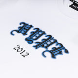 Signature Old English Tee | White