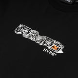 HYPE X SNAKETWO Acolyte Long Sleeve Tee | Black