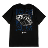 HYPE x ZUS Wireframe Tee | Black