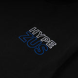 HYPE x ZUS Wireframe Tee | Black