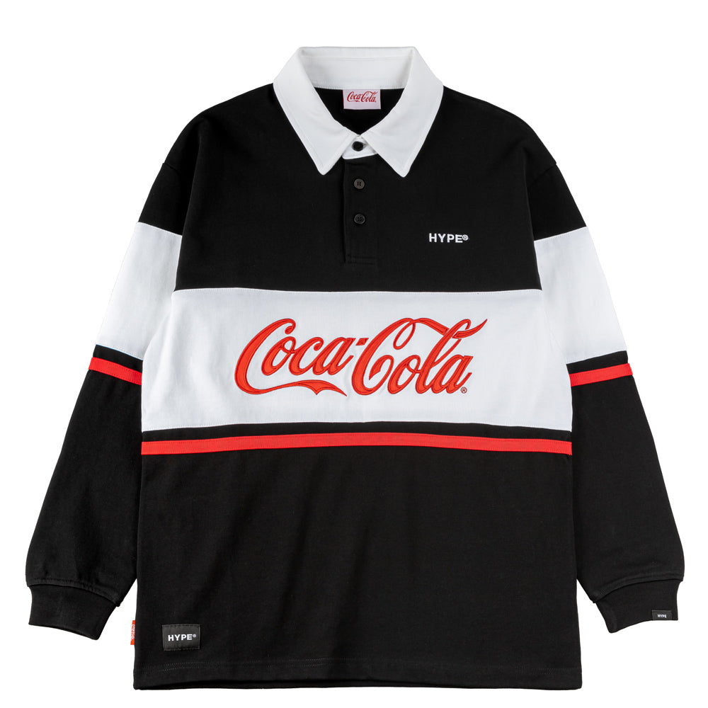 HYPE COCA COLA Rugby Polo Tee