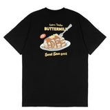 Seasonal Pancake Tee | Black