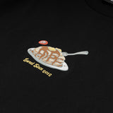 Seasonal Pancake Tee | Black
