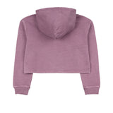 Signature Sierra General Crop Hoodie | Purple