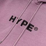 Signature Sierra General Crop Hoodie | Purple