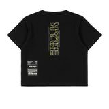 Black Beauty Dozer Crop Top | Black