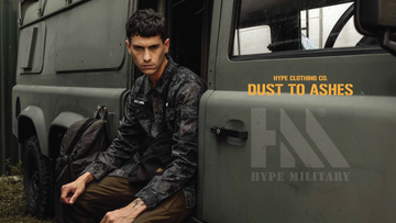 HYPE Winter18 Military Collection- "Dust to Ashes"