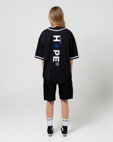 HYPE x ZUS Bolt Baseball Shirt