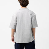 Seasonal Waffle Open Collar Shirt