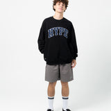 College Oversize Italic Crewneck