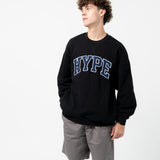 College Oversize Italic Crewneck