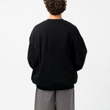 College Oversize Italic Crewneck