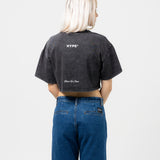 Peace In Chaos Peace Oversize Crop Top