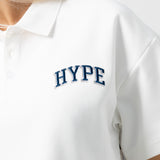 Home Champion Refitted Block Crop Polo Tee