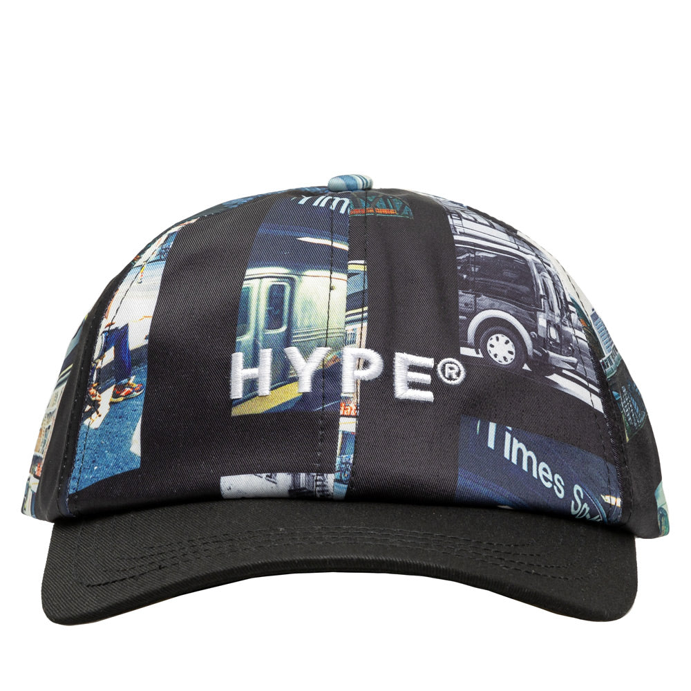 Paradise City Commute 6 Panel Cap | Black