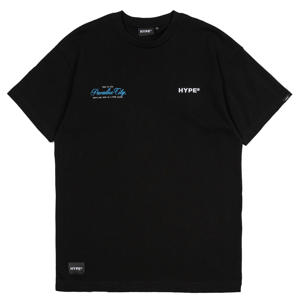 Paradise City Commute Tee | Black