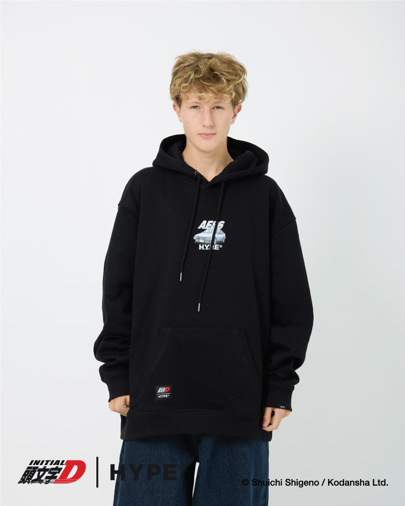 HYPE | Initial D Sliding Pullover Hoodie