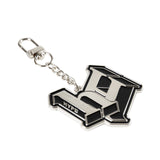 Lettered Layers Metal Keychain