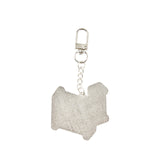Lettered Layers Metal Keychain