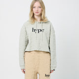 Infinite Emblems Ladies Crop Hoodie