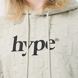 Infinite Emblems Ladies Crop Hoodie