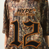 Forest Camo Baseball Jersey