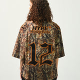 Forest Camo Baseball Jersey