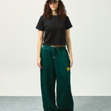 Black Beauty Tapped Ladies Crop Top
