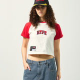 HYPE | COCA-COLA Street Classic Crop Raglan Tee