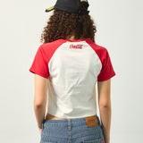 HYPE | COCA-COLA Street Classic Crop Raglan Tee