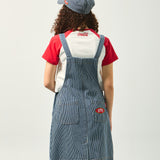 HYPE | COCA-COLA 1886 Heritage Overall Denim Skirt