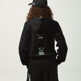 Black Beauty Allure Ladies Crop Hoodie