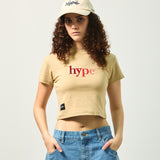 Seasonal Logo Ladies Delta Crop Top