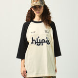 Sacred Letters Strokes Raglan Tee