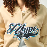 H.Champion Digital Fragments Varsity Jacket