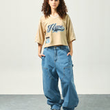 H.Champion Digital Fragments Ladies Crop Jersey