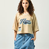 H.Champion Digital Fragments Ladies Crop Jersey