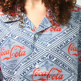 HYPE | COCA-COLA Atlanta Origin Open Collar Shirt