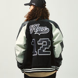 H.Champion Digital Fragments Leather Jacket